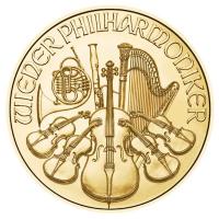 sterreich - 10 EURO Philharmoniker 2024 - 1/10 Oz Gold