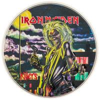 Cook Island 5 CID Iron Maiden Killers 2024 1 Oz Silber PP Color