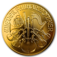 sterreich Wiener Philharmoniker 1/10 Oz Gold